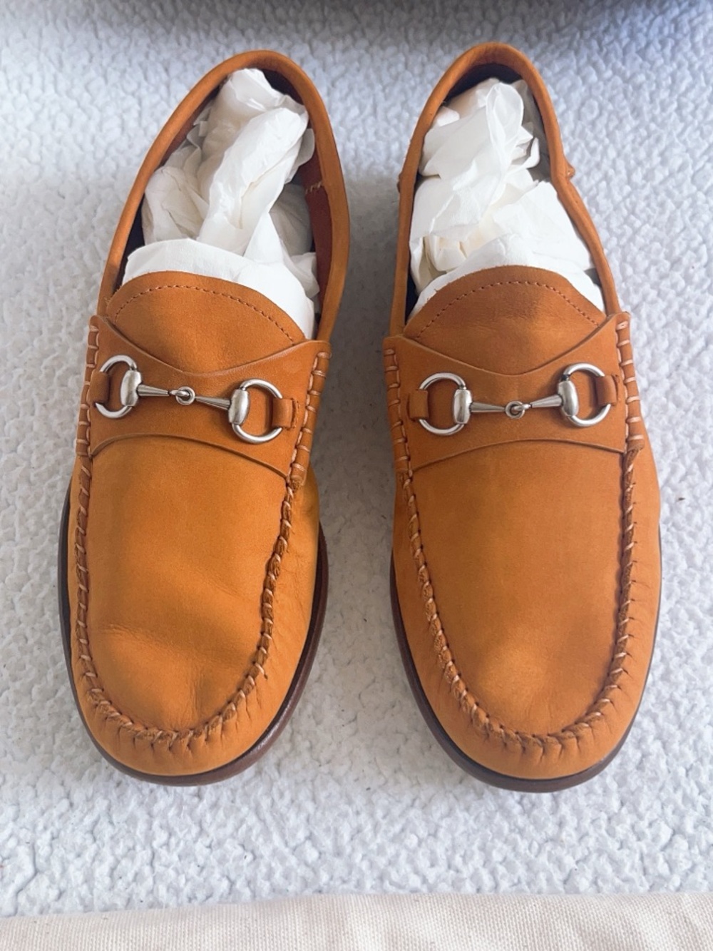 Gucci Women's Horsebit 1953 Suede  Loafers - Picture 4 of 16